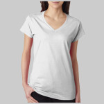 Gildan 64V00L Softstyle V-Neck Ladies T-Shirt S to 2XL 