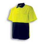 Embroidered - Bocini - Hi-Vis Poly/Cotton Polo